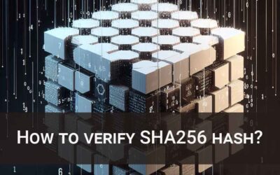 How to verify SHA256 hash?